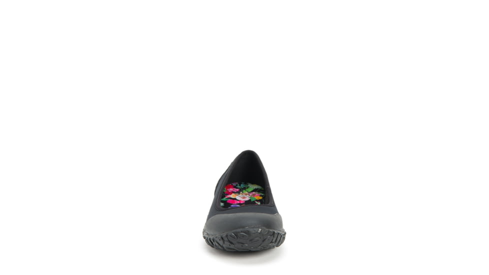 Muck Boots Muckster II Flat - Women's, 5.5 US, Medium, Black/Night Floral Print, WMB-001-BLK-055