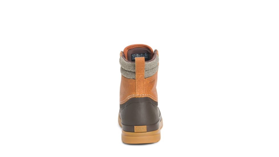 Muck Boots Originals Duck Lace Boot - Women's, 7 US, Medium, Tan/Dark Brown, ODLW-902-TAN-070