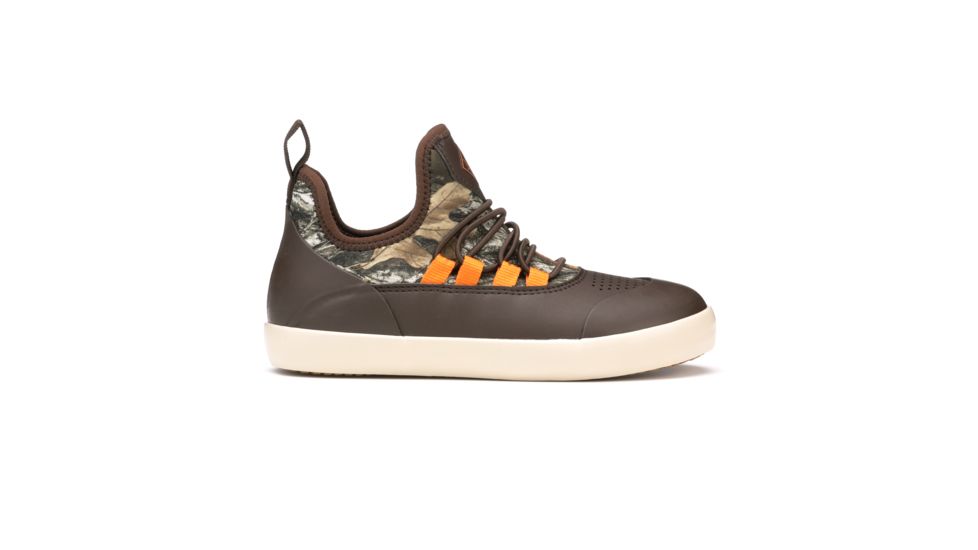 Muck Boots Summer Solstice Bungee - Kids, Brown/Real Tree Camo, 4, SSL-RTE-CAM-040