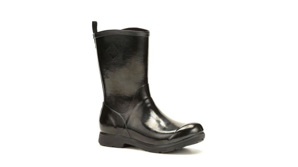 Muck Boots Women's Bergen Mid Boot, Black, 5 WBM-000-BLK-050
