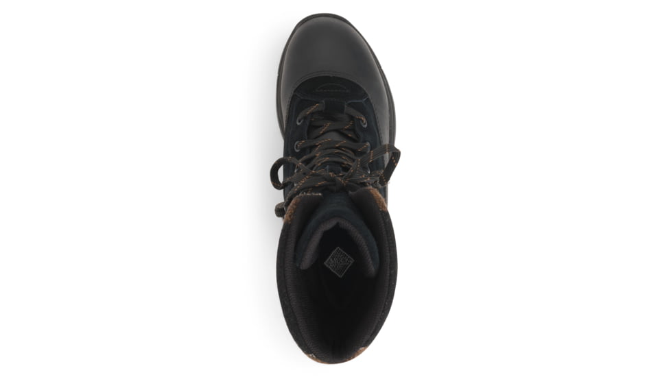 Muck Boots Womens Apres Lace v2 Leather, Black, 5, WALT2-1HRS-BLK-050