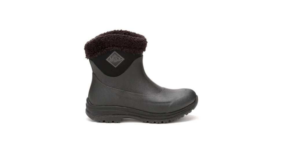 Muck Boots Womens Arctic Apres Performance Winter Boot, Black, Charcoal, 7, AP8000007