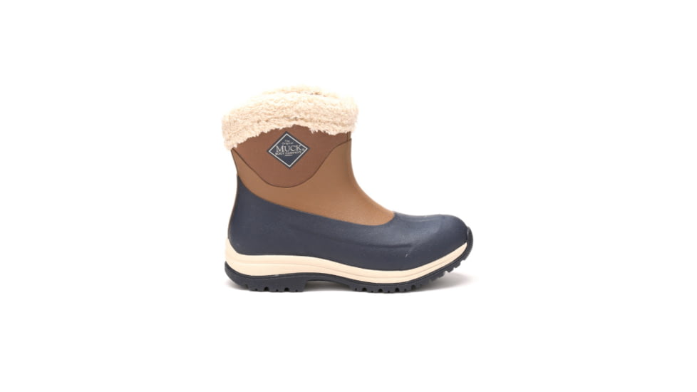 Muck Boots Womens Arctic Apres Performance Winter Boot, Otter,Navy,Fog, 11, AP8201011