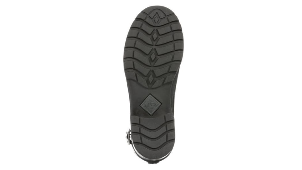 Muck Boots Women's Liberty Waterproof Ankle Rubber, Black/Plaid, 11, LWKR-6PLD-BLK-110