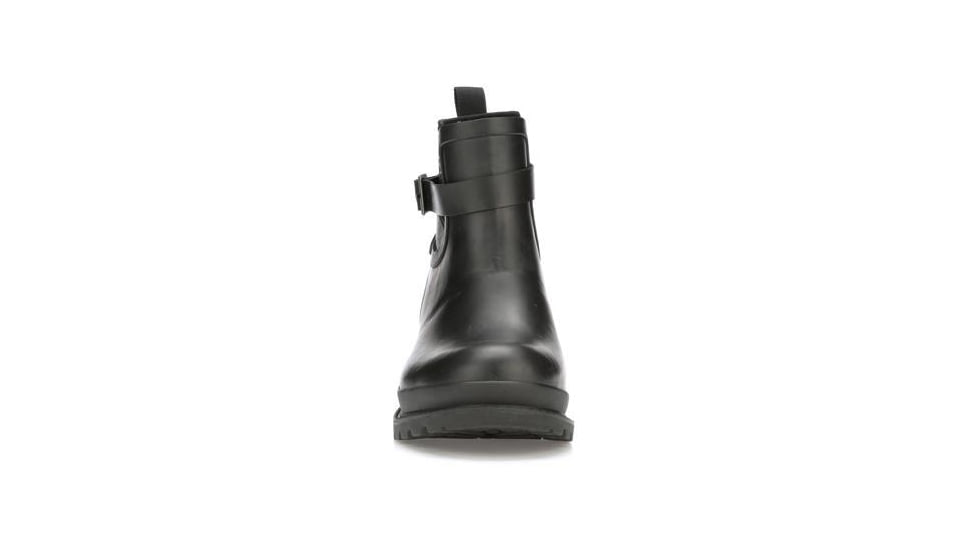 Muck Boots Women's Liberty Waterproof Ankle Rubber, Black/Plaid, 11, LWKR-6PLD-BLK-110