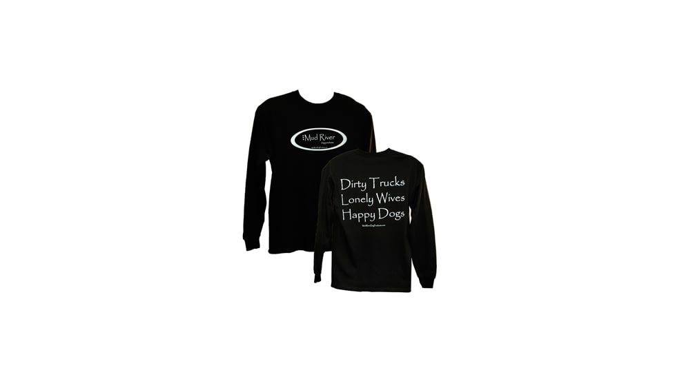 Mud River Long Sleeve T-shirts - XL Black MRLS-XLBL