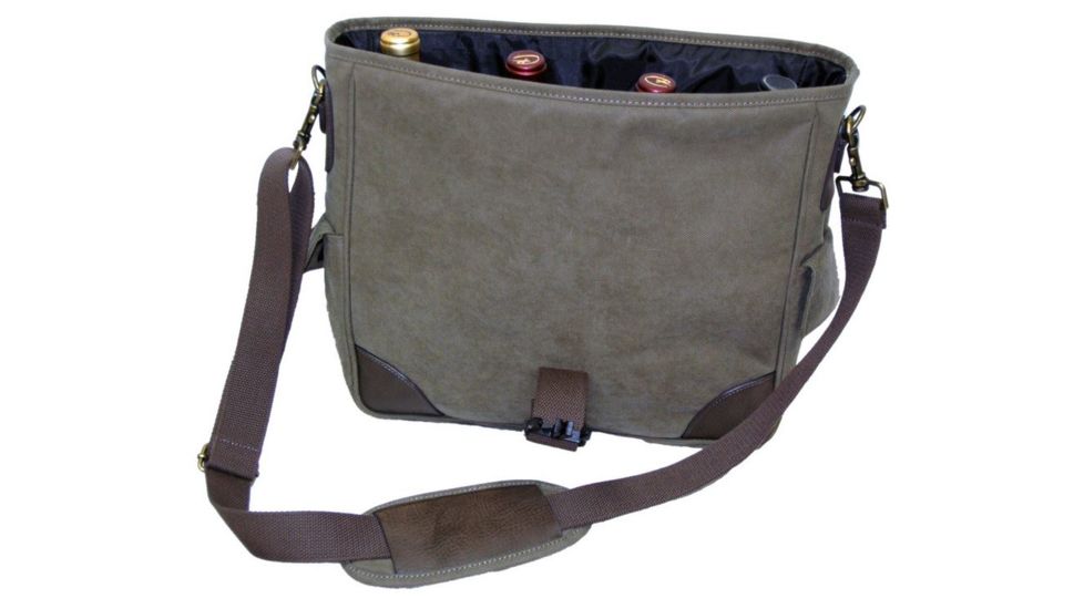 Mud River MR WST20 Wine/Sports Tote Brn, 14in. x 13in. x 4in. 18546