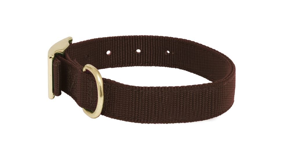 Mud River Scout Collar Nylon webbing, M Brown 18415