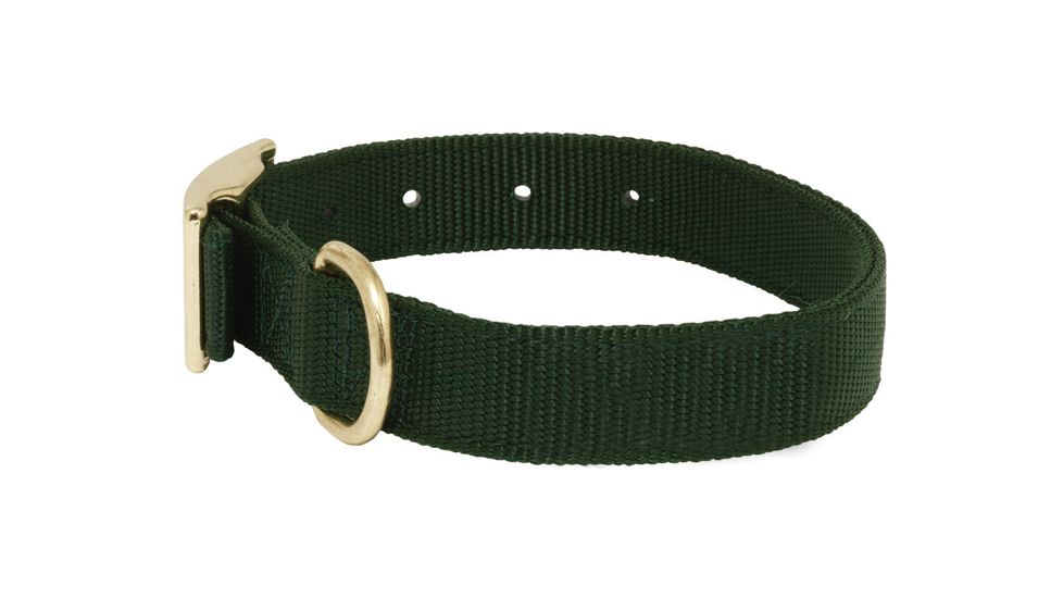 Mud River Scout Collar Nylon webbing, S Green 18410
