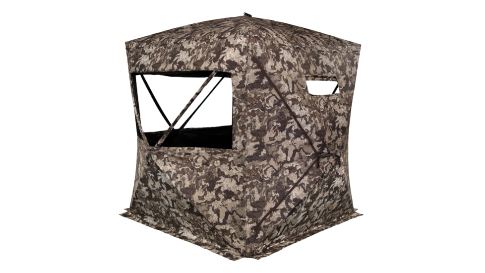 Muddy Executioner 350 / 4 Man Pop-Up Blind / 90 X 90 Shooting Width / 80 Center Height, Camo, MUD-EXC350