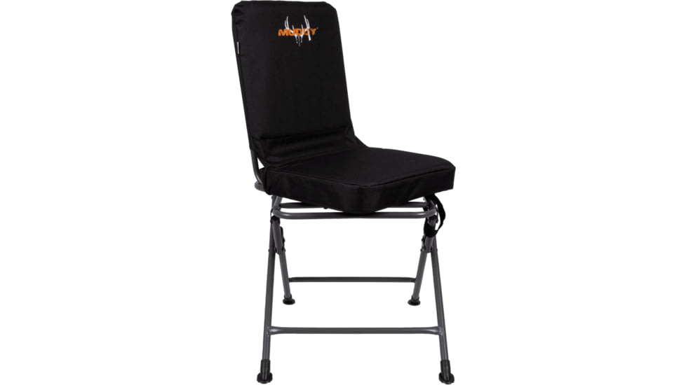 Muddy Padded Swivel Chair, Black, MUD-PSCHR