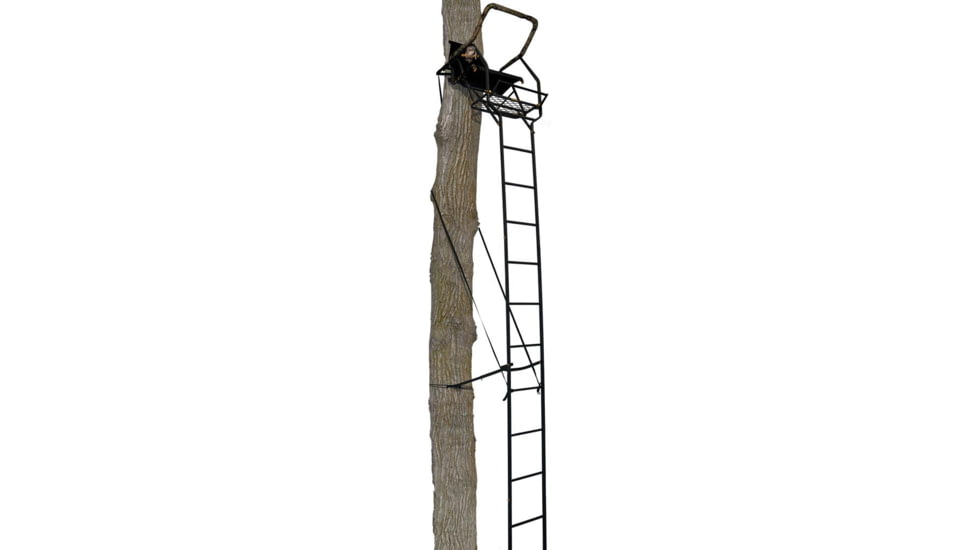 Muddy Stronghold 1.5 Ladder Stand, Black 86500