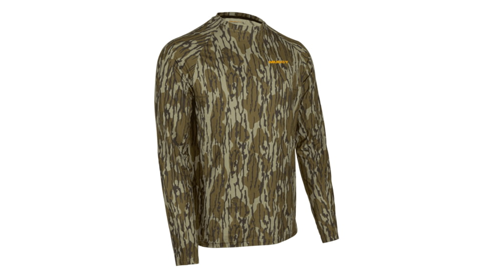 Muddy TRX Base Layer Crew Top - Mens, Mossy Oak Bottomland, XL, MUD-BL-CRW-MOB-XL