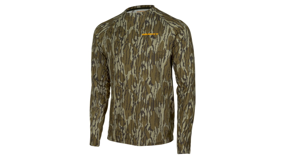 Muddy TRX Base Layer Crew Top - Mens, Mossy Oak Bottomland, XL, MUD-BL-CRW-MOB-XL