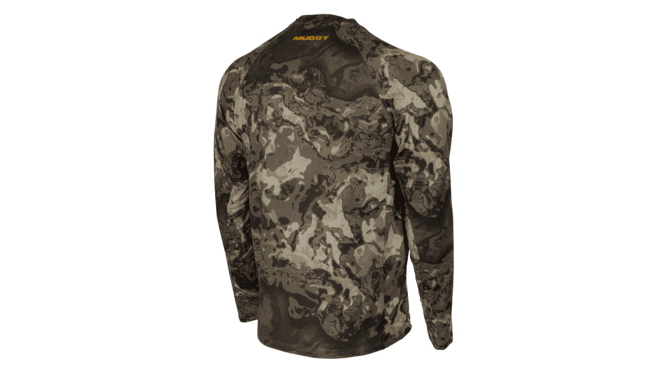 Muddy TRX Base Layer Crew Top - Mens, Veil Canyon Grey, MEDIUM, MUD-BL-CRW-VCG-M