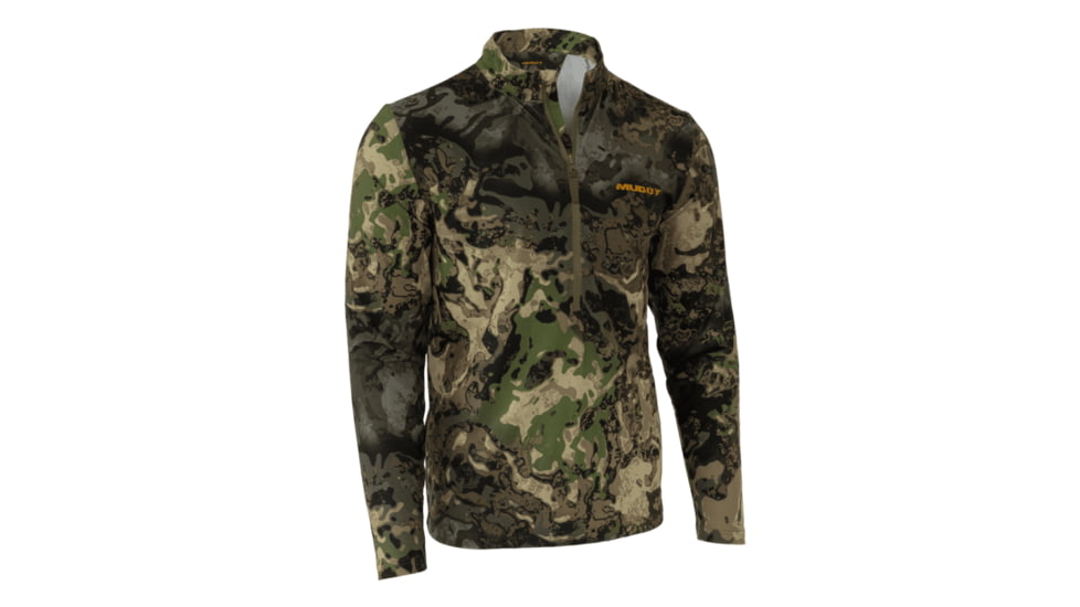 Muddy TRX Lightweight Quarter-Zip Top - Mens, Veil Canyon Hybrid, LARGE, MUD-LW-QZ-VCH-L
