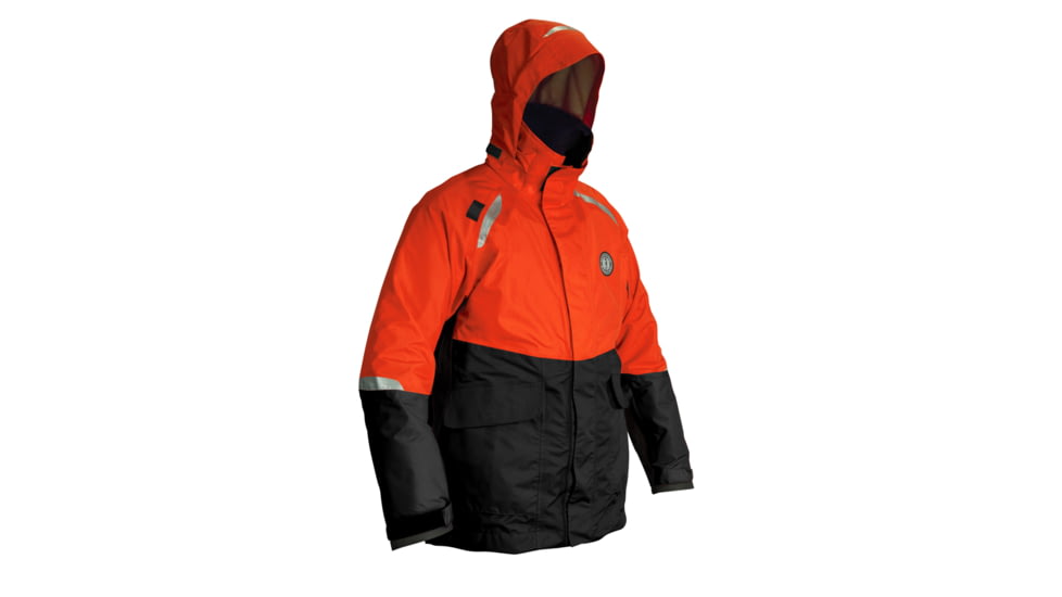 Mustang Survival Catalyst Coat - Small - Orange/Black 43060