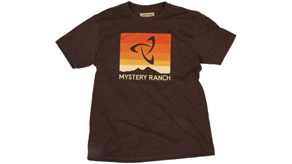 Mystery Ranch Gradient MT Short Sleeve T-Shirt - Mens, Brown Heather, Medium, 112589-205-30
