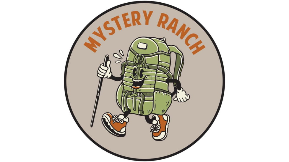Mystery Ranch Lets Go Hike Patch, Multicolor, One Size, 113112-967-00