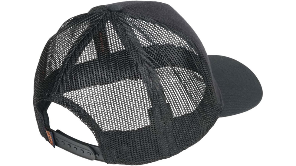 Mystery Ranch Logo Front Trucker Hat, Black, One Size, 113107-001-00