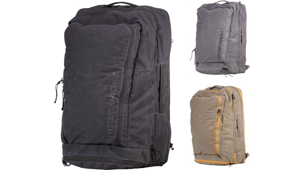 Mystery Ranch Mission Rover 60 Plus Pack, Black, Shadow, Wood Waxed