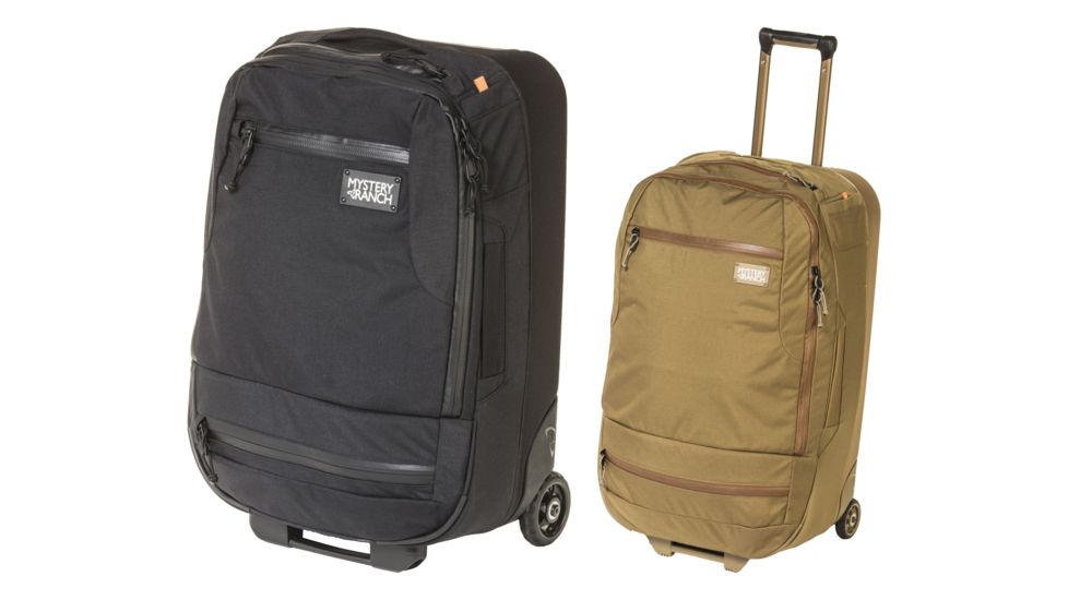 Mystery Ranch Mission Wheelie Luggage Cases, 2019, Black, Coyote