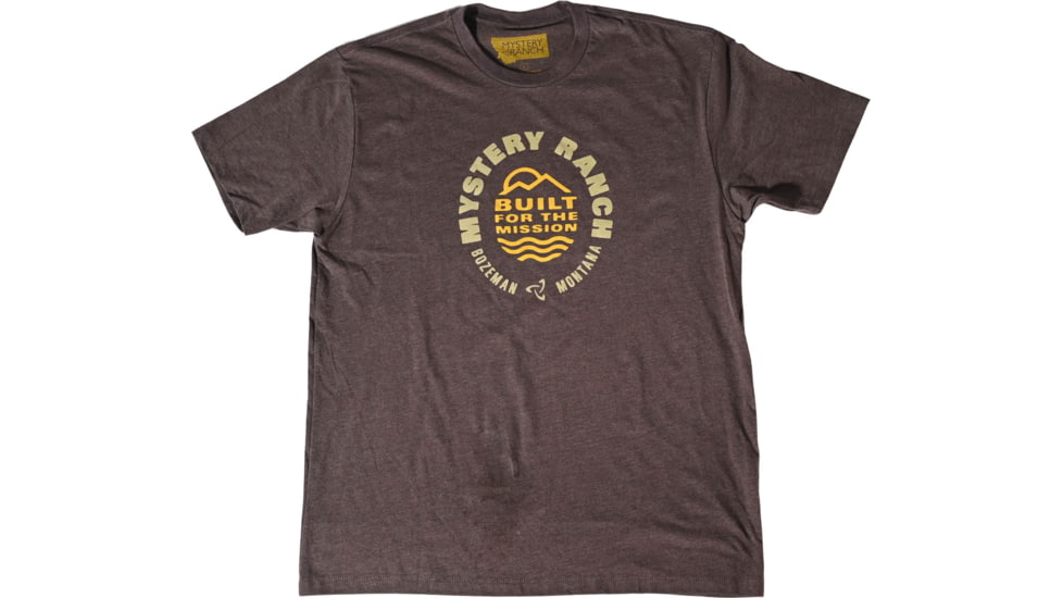 Mystery Ranch MTN Mission T-Shirt - Mens, Brown Heather, Extra Large, 112750-205-XL