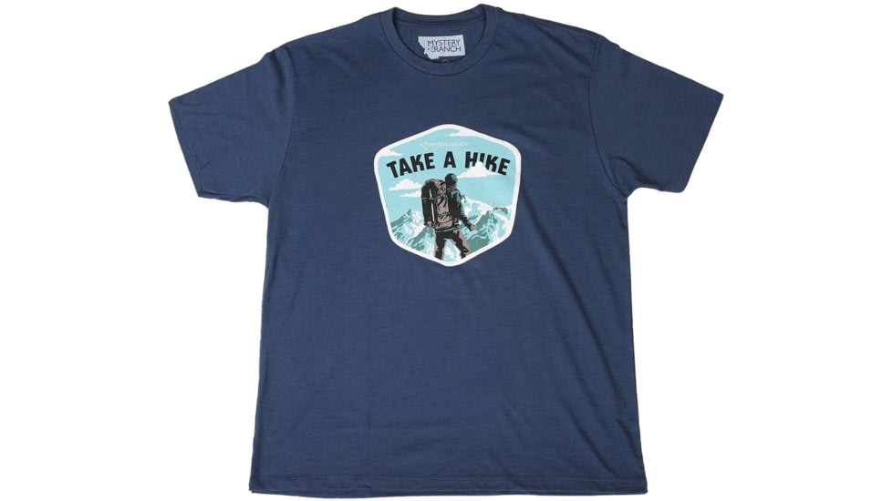 Mystery Ranch Take a Hike T-Shirt, Navy, Small, 112887-413-20