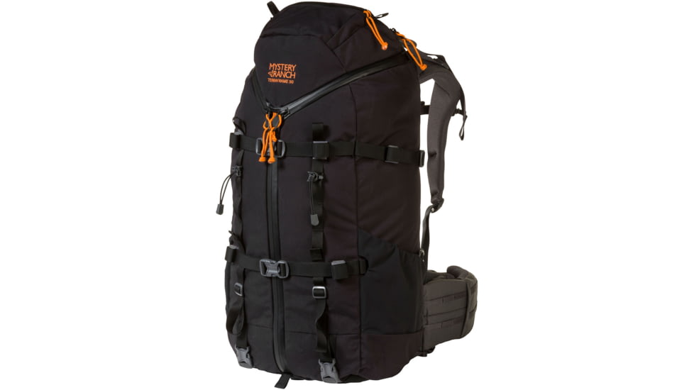 Mystery Ranch Terraframe 3 Zip 50 Backpack, Black, Large, 112382-001-41-L