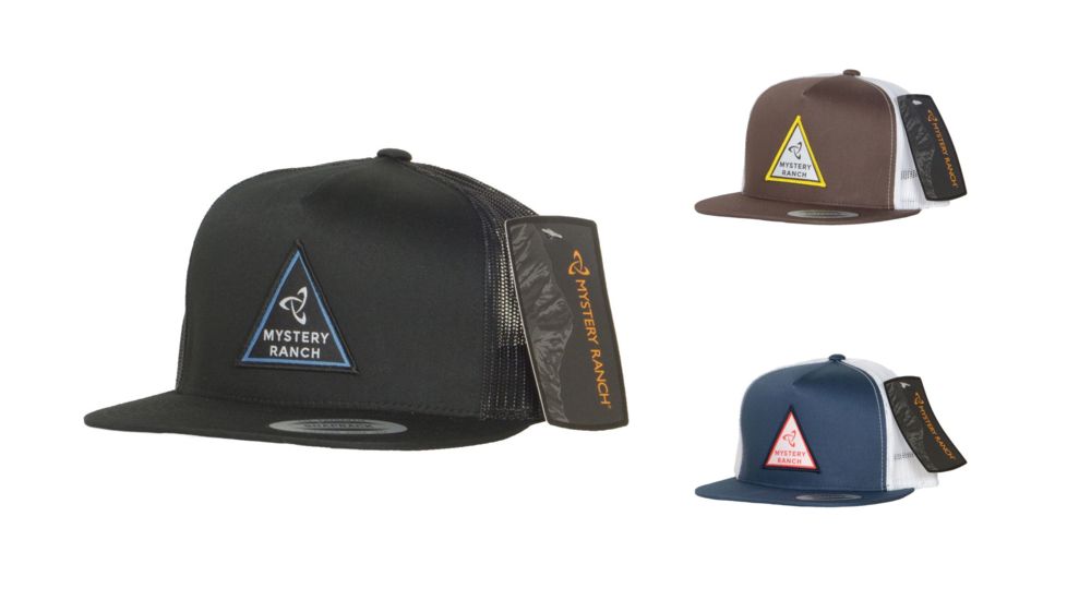 Mystery Ranch Triangle Trucker, Black, Brown, Navy