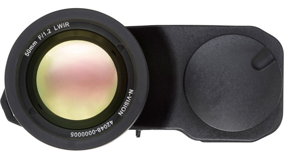 N-Vision Optics ATLAS 50mm Thermal Binocular, F1.2 Germanium, 60 Hz Refresh Rate, Black, ATL50