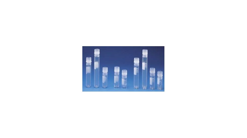 Nalge Nunc CryoTube Vials, Polypropylene, Internal Thread with Screw Cap, NUNC 373530 Starfoot Self-Standing Vials Round-Bottom