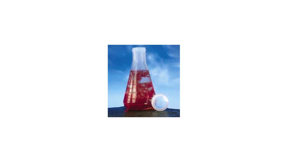 Nalge Nunc Erlenmeyer Flasks with Polypropylene Screw Cap, PMP, NALGENE 4109-0250