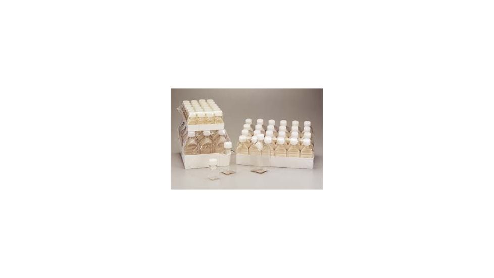 Nalge Nunc NALGENE Square Media Bottles, PETG, Sterile 342020-2000 Bottles With Screw Caps