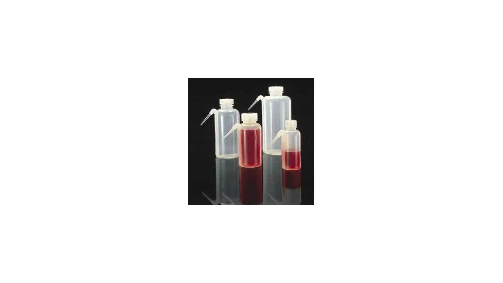Nalge Nunc Unitary Wash Bottles, Low-Density Polyethylene, Wide Mouth, NALGENE 2402-0500