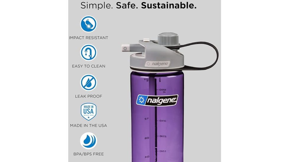 Nalgene Multidrink Sustain Bottle, 20 oz