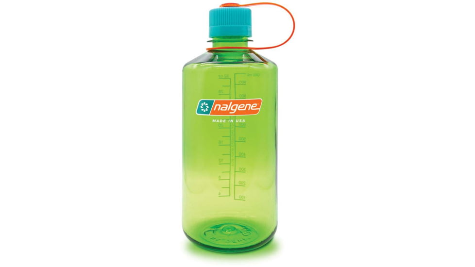 Nalgene Narrow Mouth Bottle, 32oz, Pear, 32oz, 2021-2332