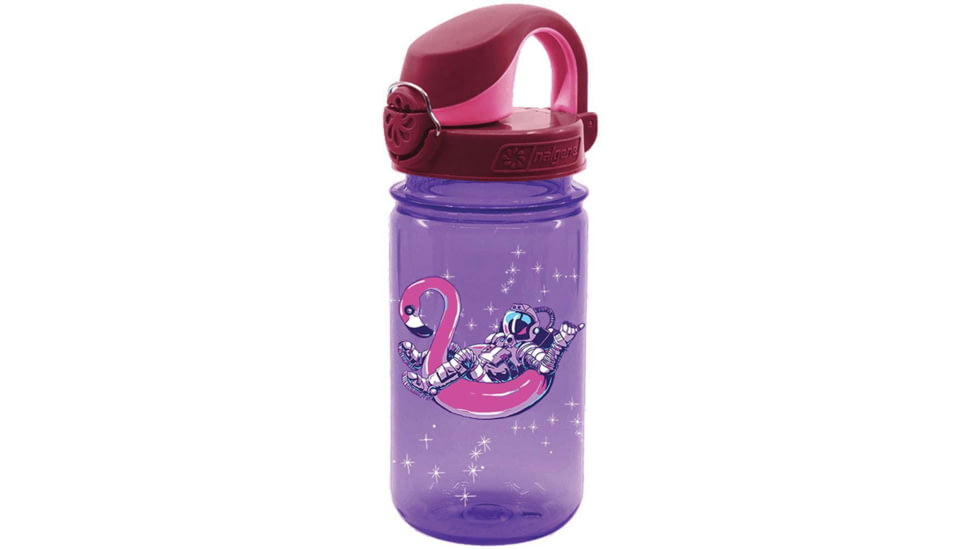 Nalgene On-The-Fly Kids Sustain Bottle w/Graphic, 12 oz, Floating Astronaut, 12oz, 682021-0443