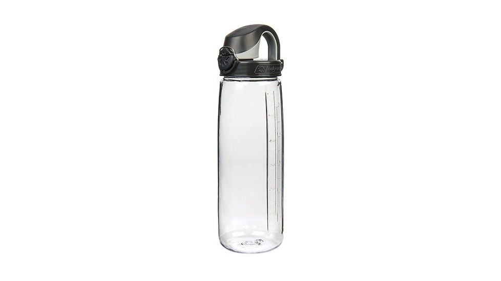 Nalgene Tritan OTF, Clear w/ Black Cap, Clear with Black Cap, NAL-5565-9024