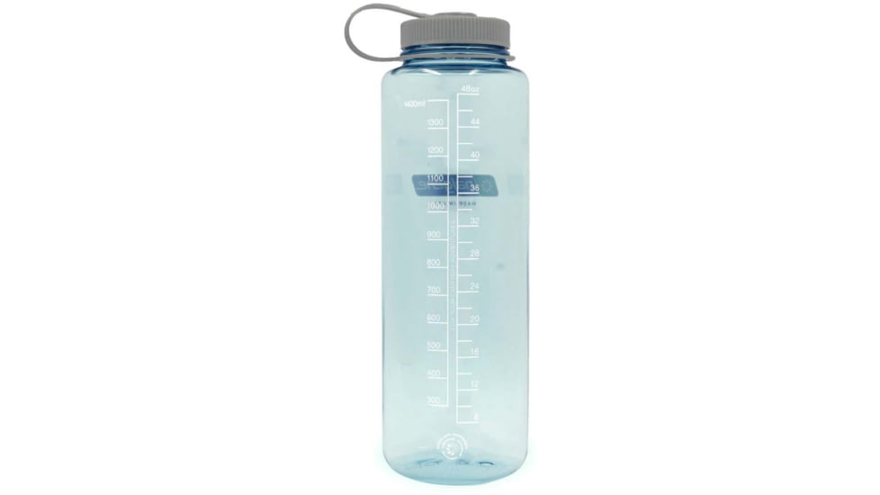 Nalgene Wide Mouth Sustain Silo Bottle, 48oz, Seafoam, 48oz, 2020-0548