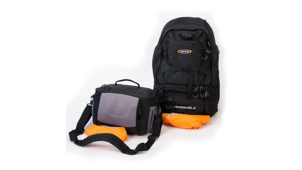 Naneu Adventure K4Lv2 Adventure 35L SLR Backpack, Black K4LV001
