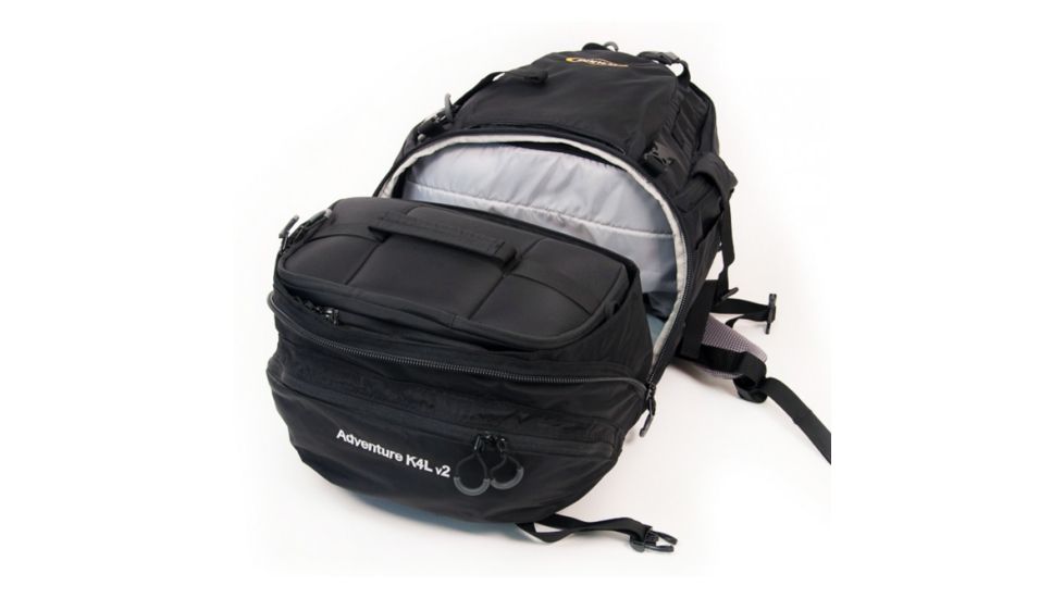 Naneu Adventure K4Lv2 Adventure 35L SLR Backpack, Black K4LV001