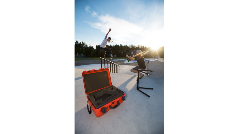 Nannuk Case with Foam Insert for DJI Ronin M, Orange, Large 940 RON3