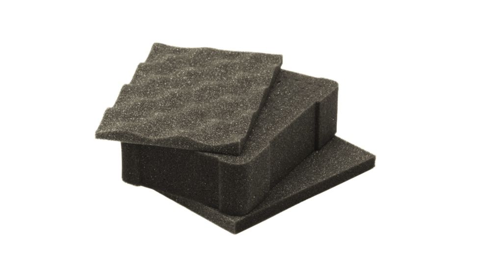 Nanuk 3 Part Foam Inserts for 903 Nanuk Hard Case, Black, 1-90300-K