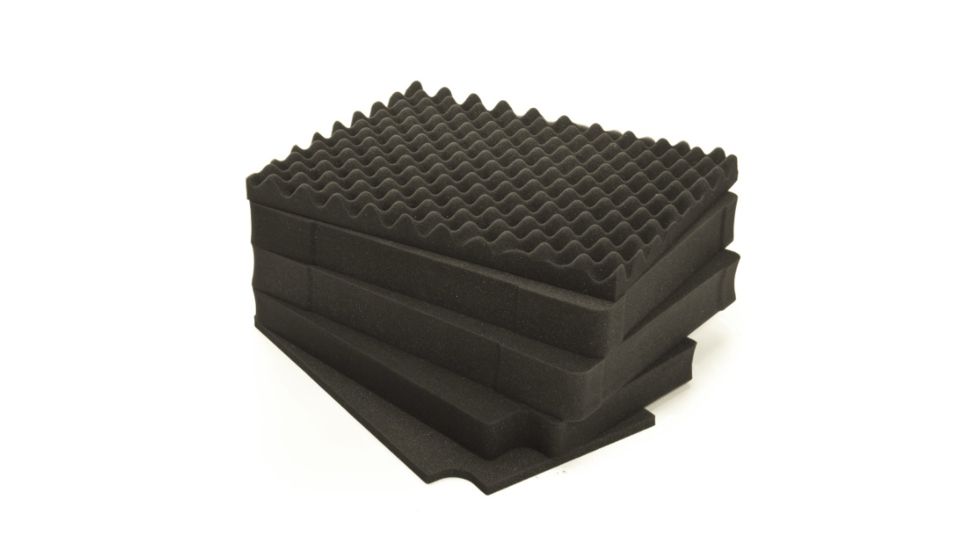 Nanuk 5 Part Foam inserts for 950 Nanuk Hard Case, Black, 1-95000-K