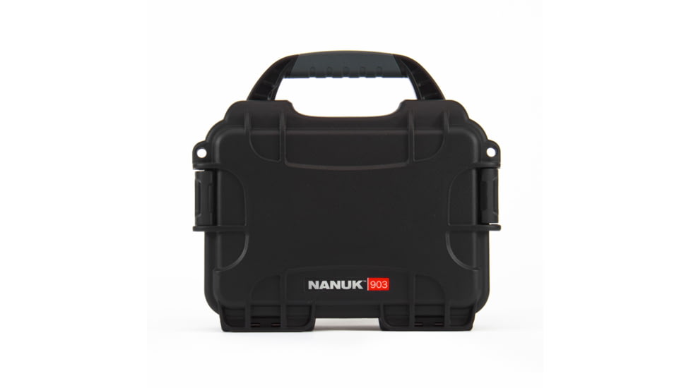 Nanuk 903 Hard Plastic Waterproof Case, Black, 903S-000BK-0A0