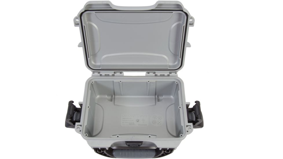 Nanuk 903 Hard Plastic Waterproof Case, Silver, 903S-000SV-0A0