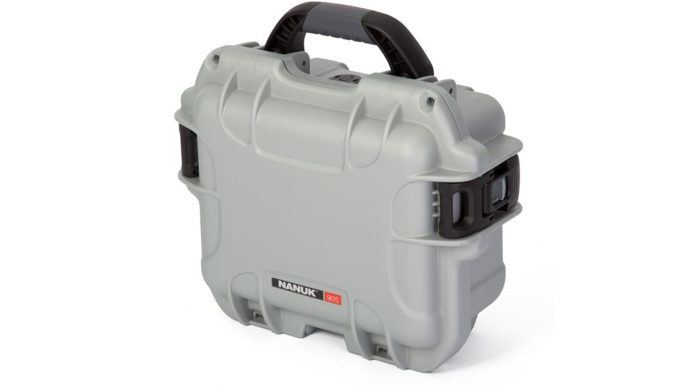 Nanuk 905 Protective Hard Case, 12.5in, Silver, 905S-000SV-0A0