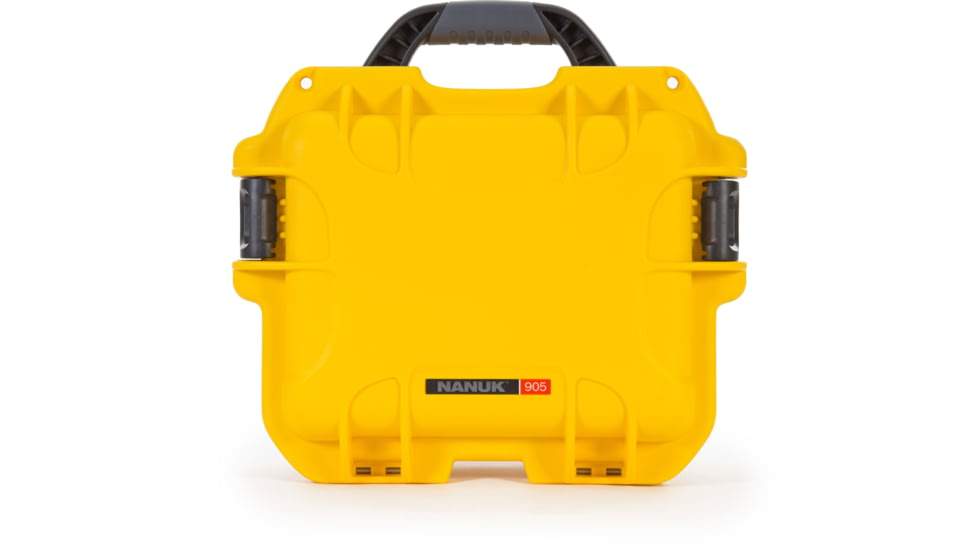 Nanuk 905 Protective Hard Case, 12.5in, Yellow, 905S-000YL-0A0