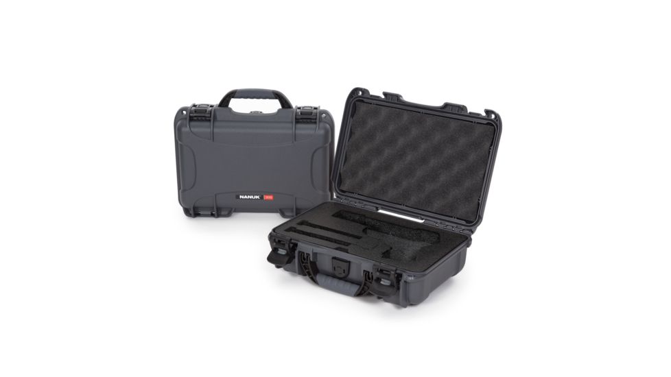 Nanuk 909 Case with Foam for Classic Gun, 12.64in, Graphite, Small, 909S-080GP-0K0-17341